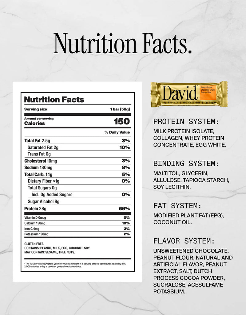 David Protein Bar