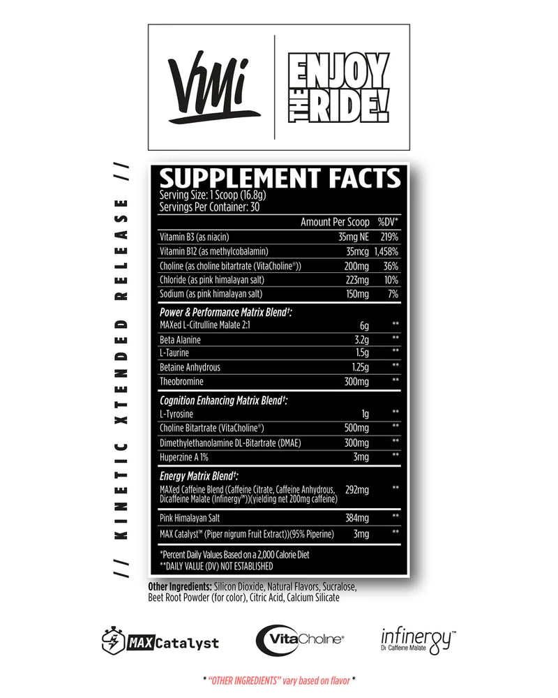 KXR Stacked® Performance Pre-Workout